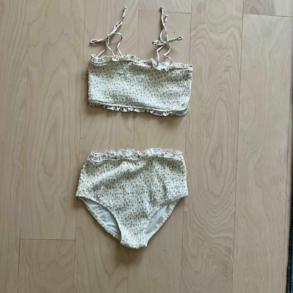 Fin and Vince smocked bikini
